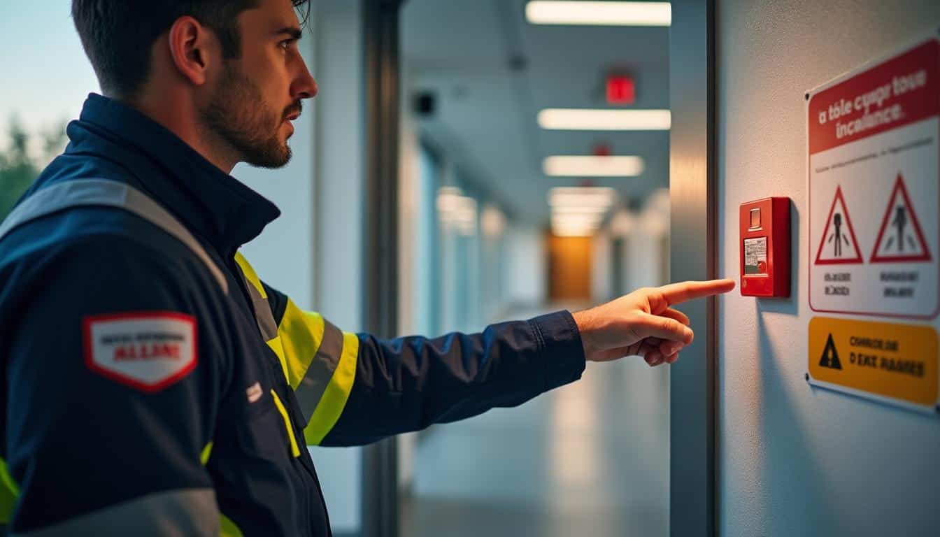 Illustration: Réglementation applicable à l’alarme incendie de type 4