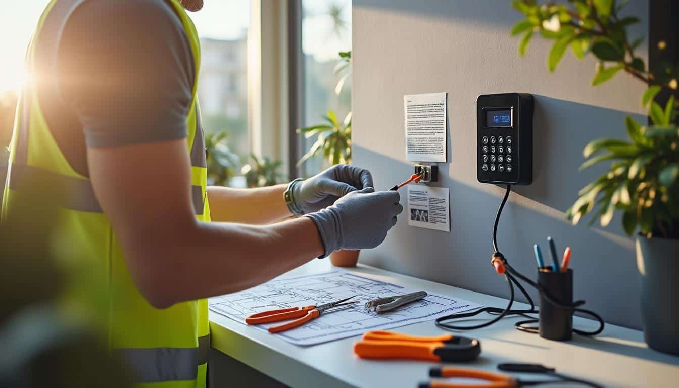 Illustration: Prérequis et normes pour réussir le branchement d’un interphone