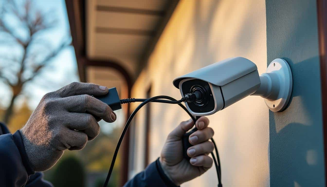 Illustration: Comprendre l’importance de bien brancher une caméra de surveillance