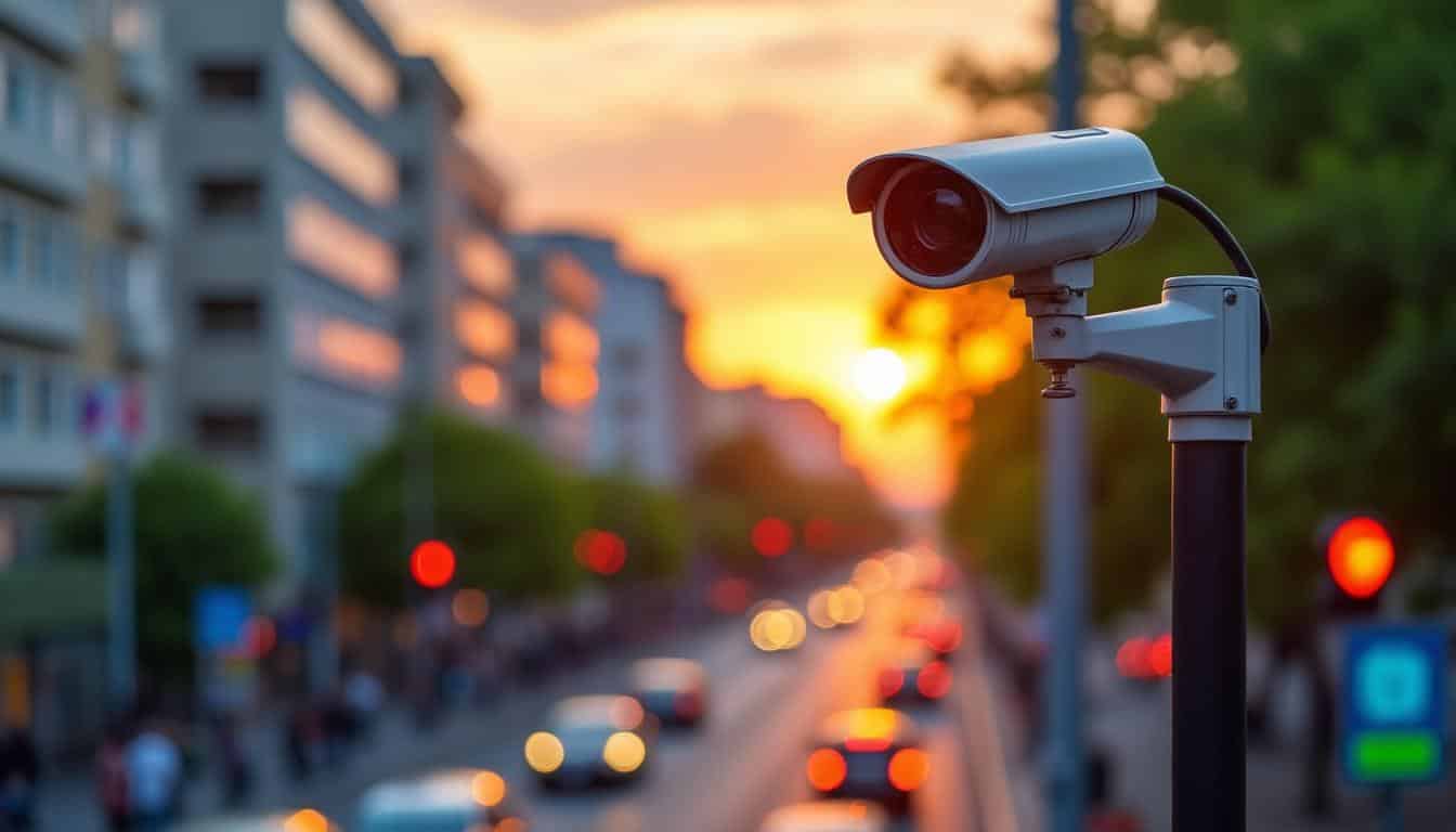 Illustration: Définition et principes de la caméra de surveillance en ville