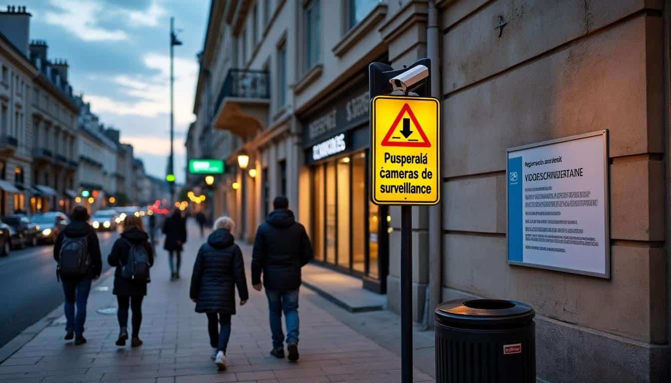 Illustration: Cadre légal et réglementaire de la caméra de surveillance en ville