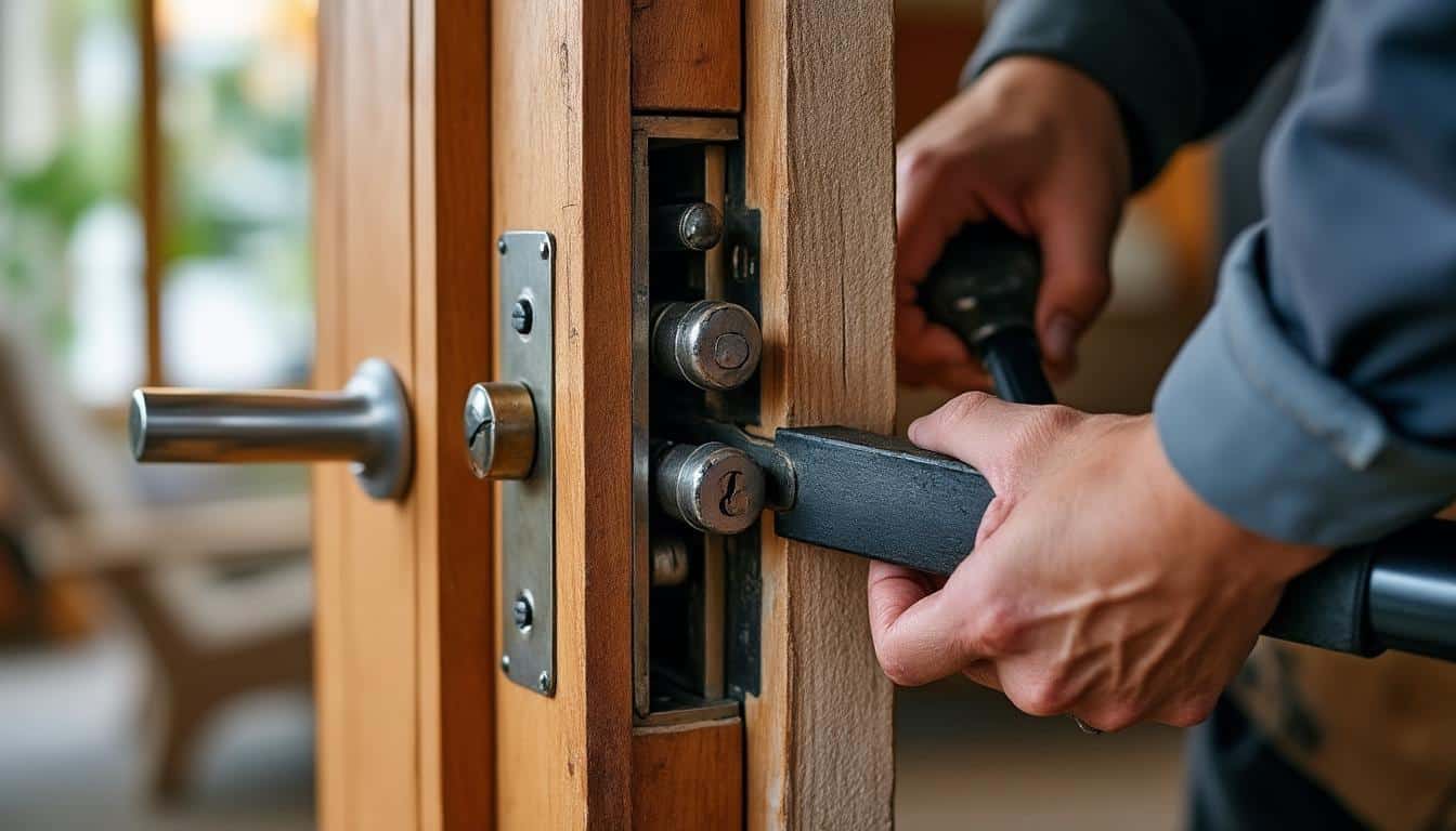 Illustration: Définition et fonctionnement d’une serrure 3 points