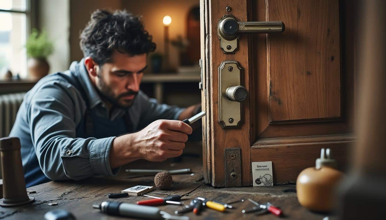 Illustration: Pourquoi et quand changer la serrure de porte d’entrée 3 points ?