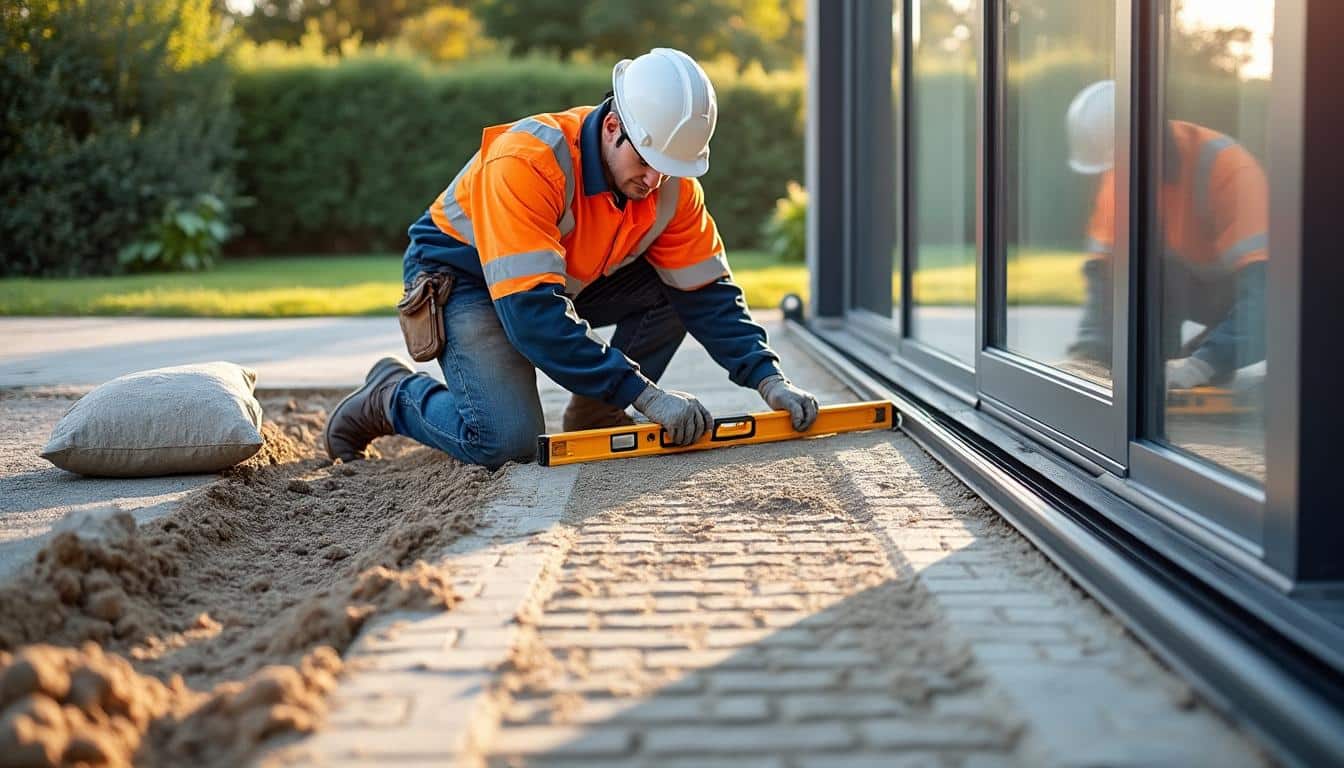 Illustration: Préparation du terrain et conditions pour l’installation d’un portail coulissant motorisé