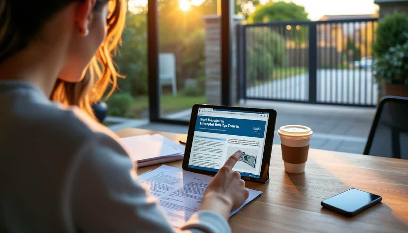 Illustration: Accéder et télécharger la notice de motorisation de portail Sentinel SCS