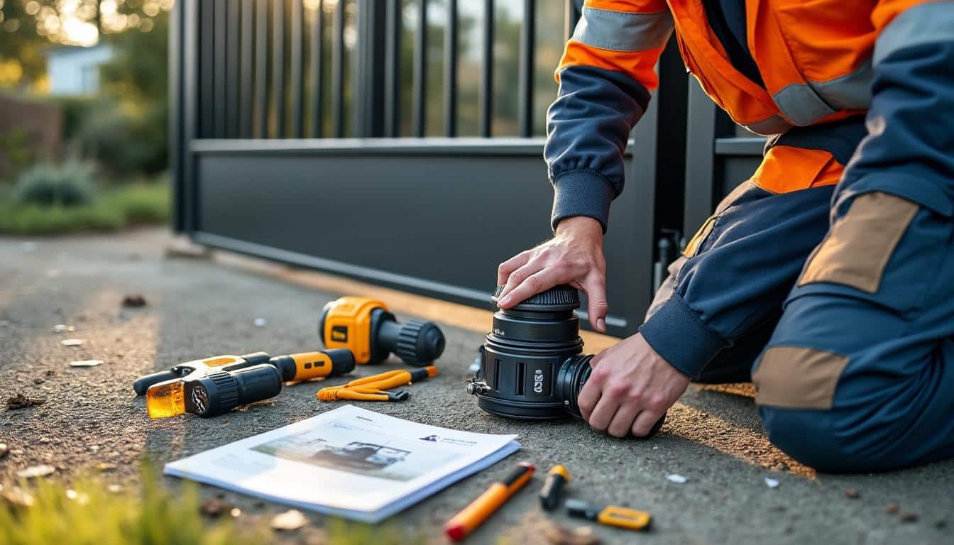 Notice d’installation de la motorisation de portail Sentinel SCS