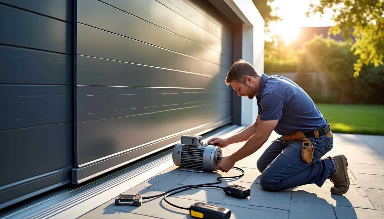 Illustration: Définition et principes pour motoriser un portail coulissant