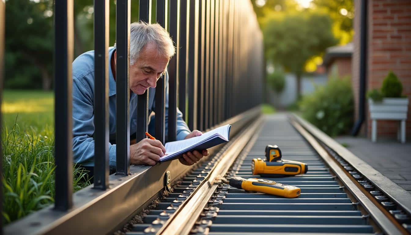 Illustration: Vérifier la faisabilité pour motoriser son portail coulissant existant