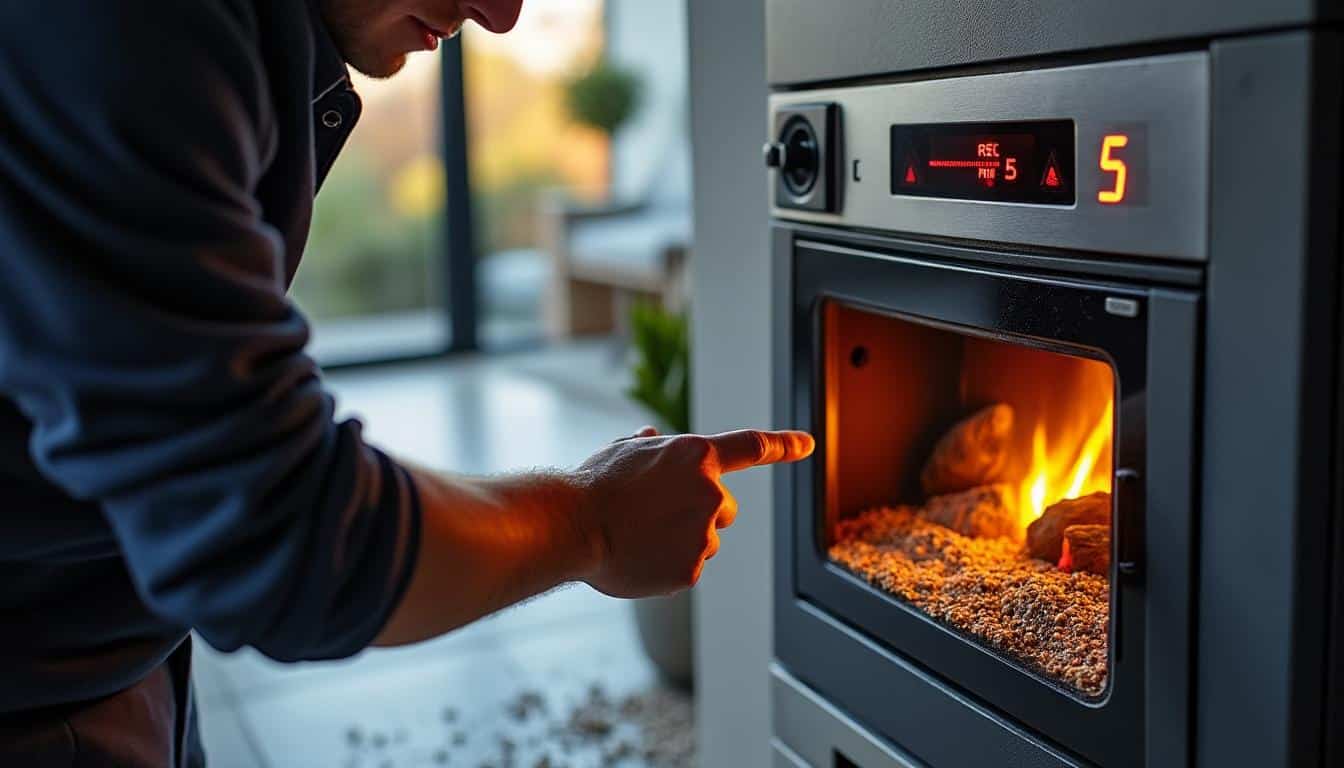 Illustration: Causes principales du manque d’allumage sur un poêle à granulé