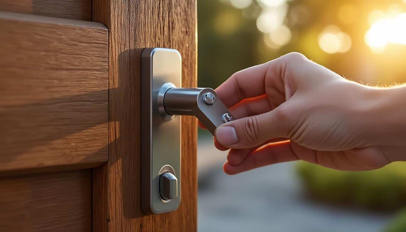 Illustration: Définition et fonctionnement d’une serrure 3 points pour porte