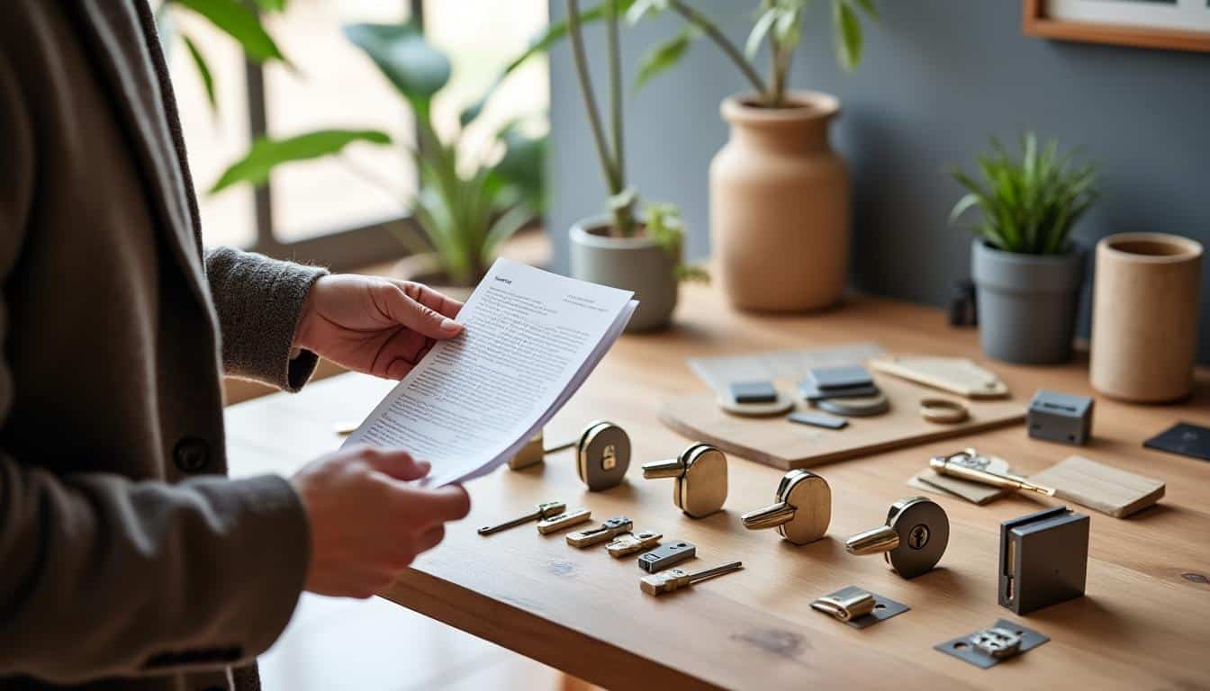 Illustration: Les types et critères de choix d’une serrure 3 points pour porte