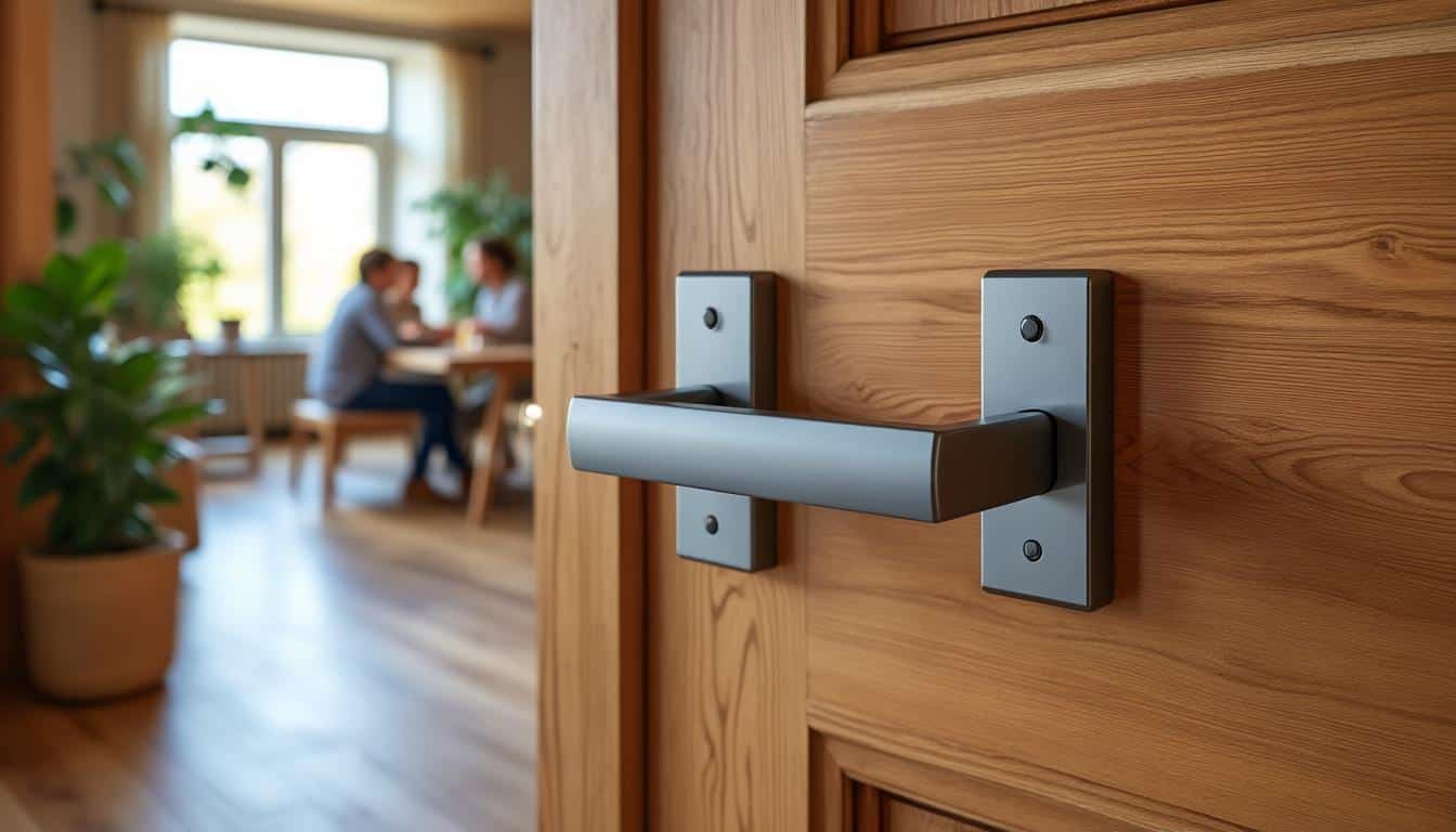 Illustration: Avantages et limites de la serrure de porte 3 points pour la sécurité