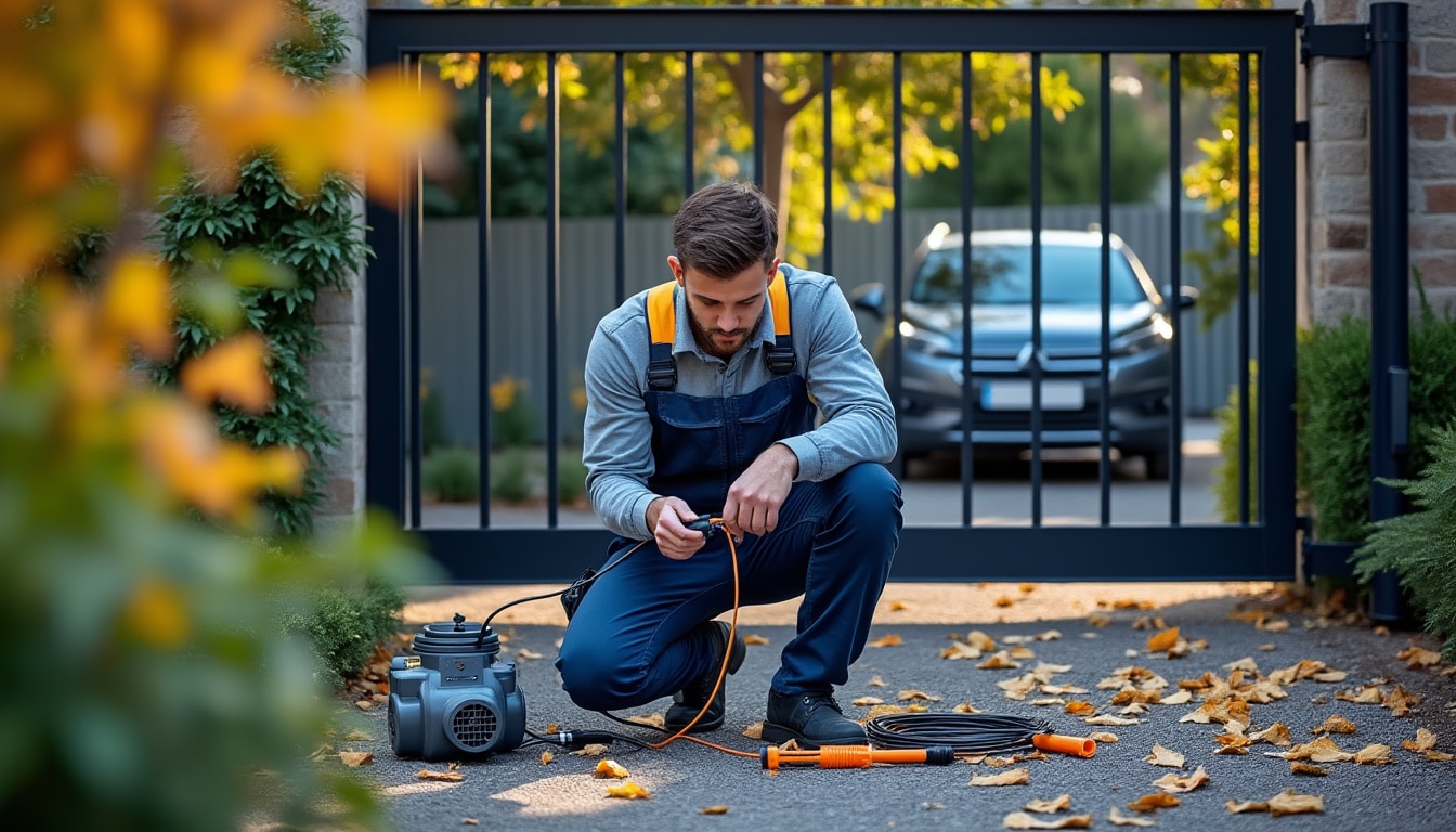 Illustration: Choisir le système de motorisation adapté à son portail coulissant