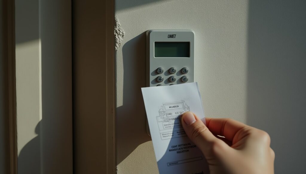 Notice de l’interphone Urmet à 3 boutons : guide complet d’installation