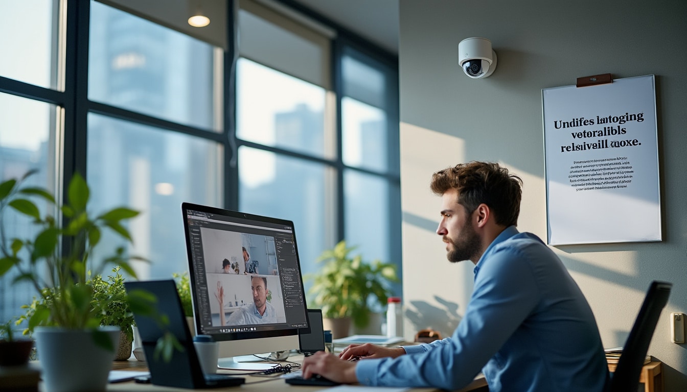 Illustration: Comprendre la surveillance au travail avec une caméra : définitions et contexte légal