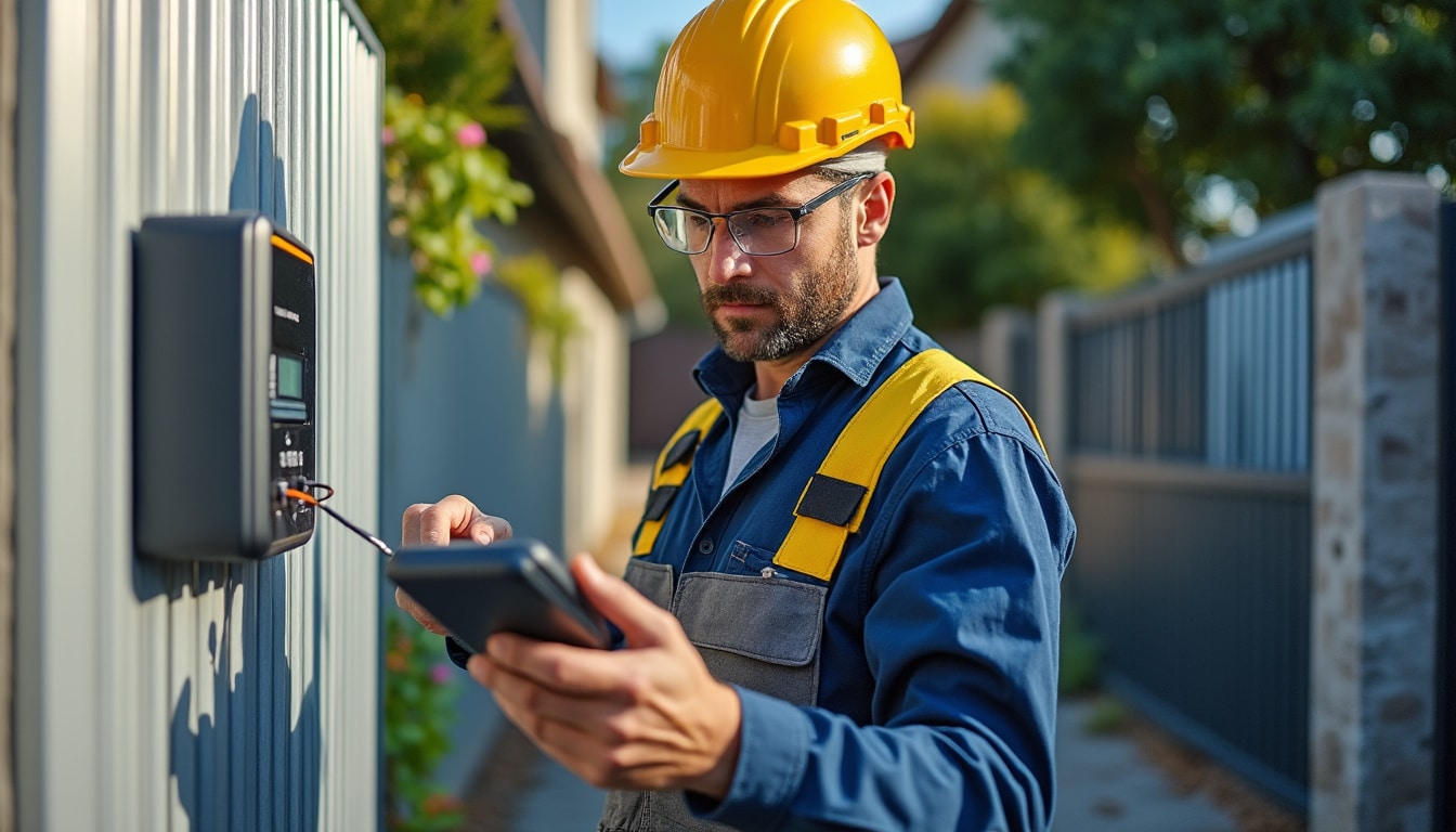 Illustration: Comprendre et diagnostiquer un problème de motorisation de portail Avidsen