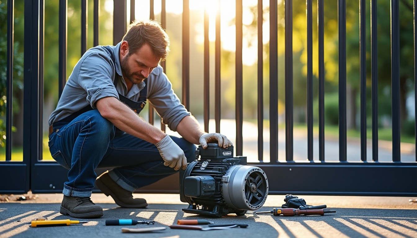 Problème de motorisation de portail King Gates : diagnostic et solutions