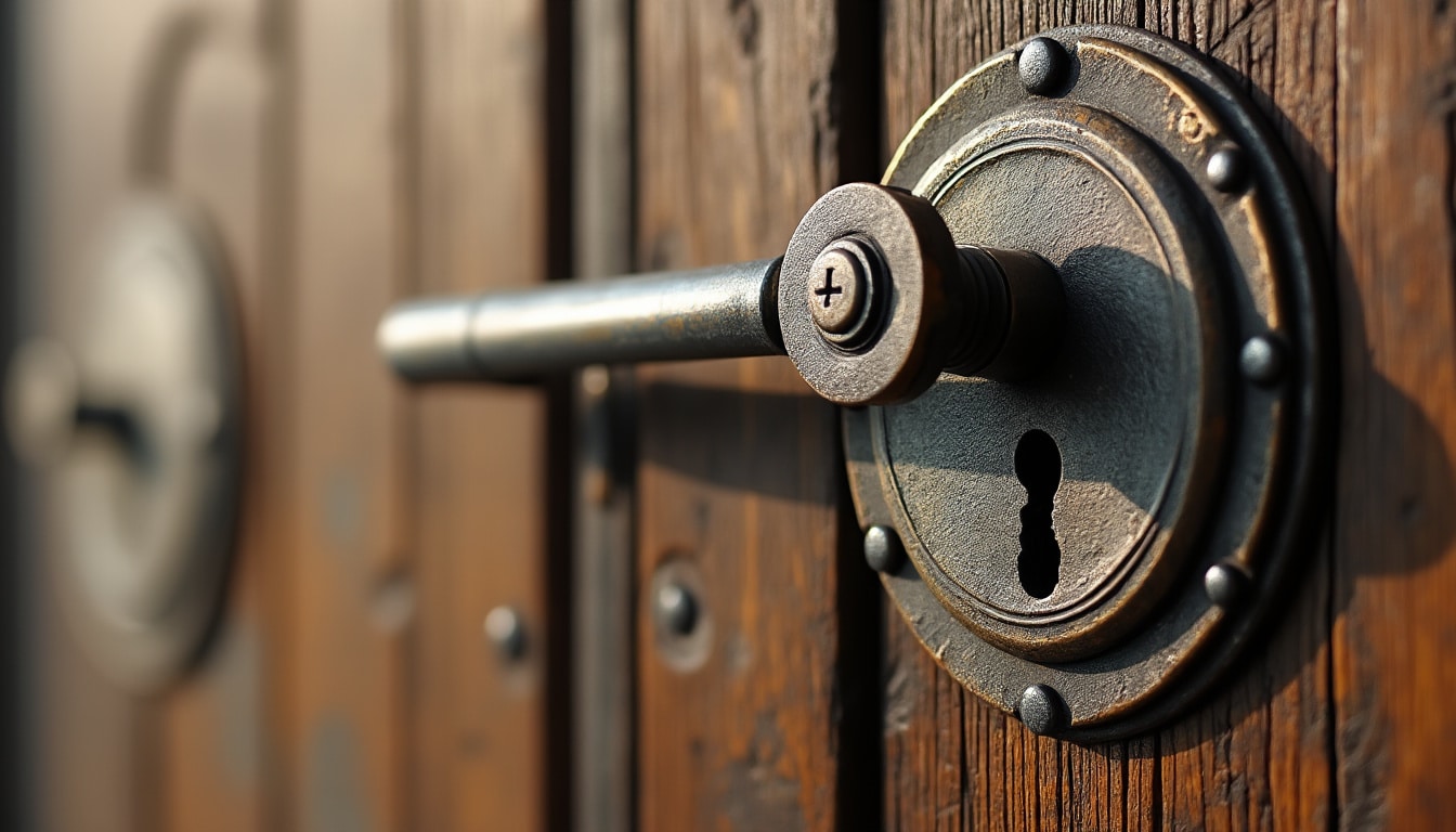 Serrure 3 points pour porte ancienne : sécurité et installation