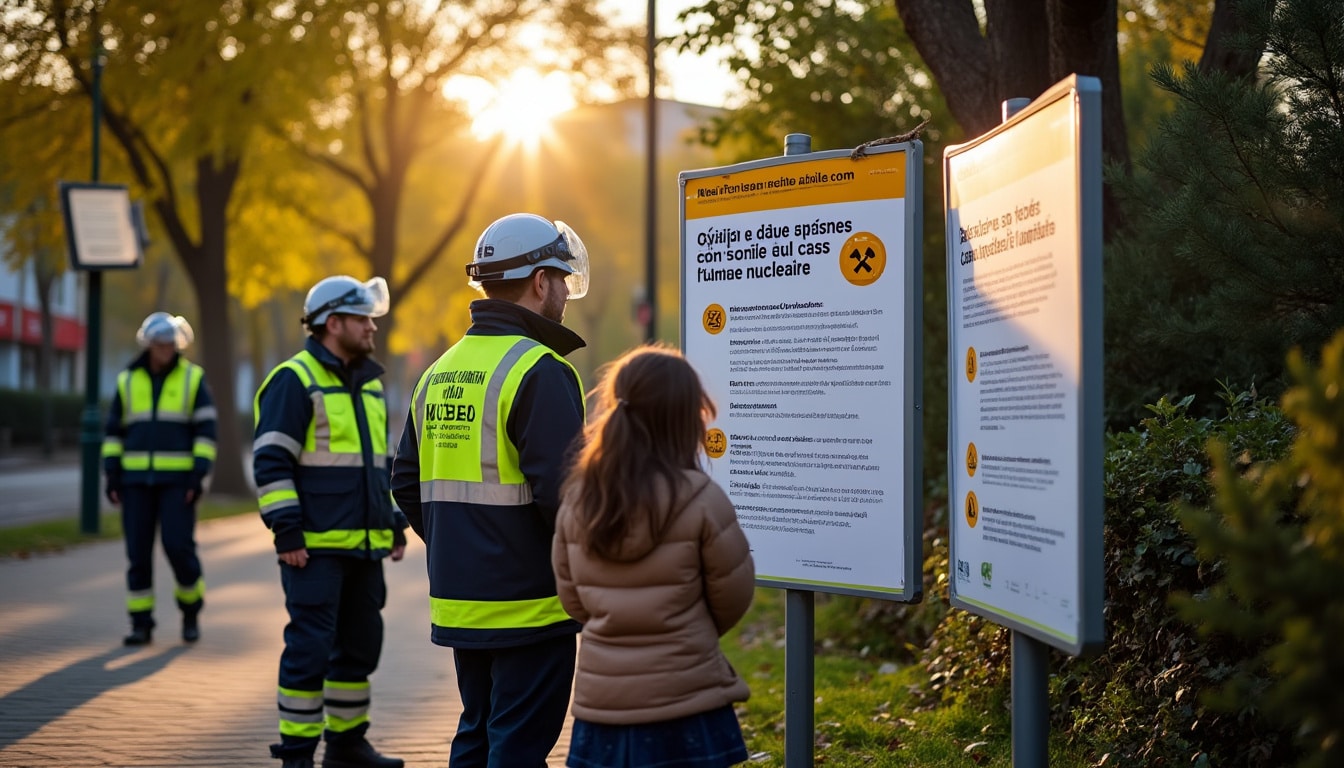 Illustration: Comprendre le fonctionnement du système d’alarme nucléaire et les mesures de sécurité pour le public