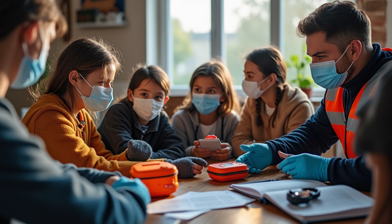 Illustration: Plans d’intervention, préparation individuelle du public et aspects sanitaires en cas d’alarme nucléaire