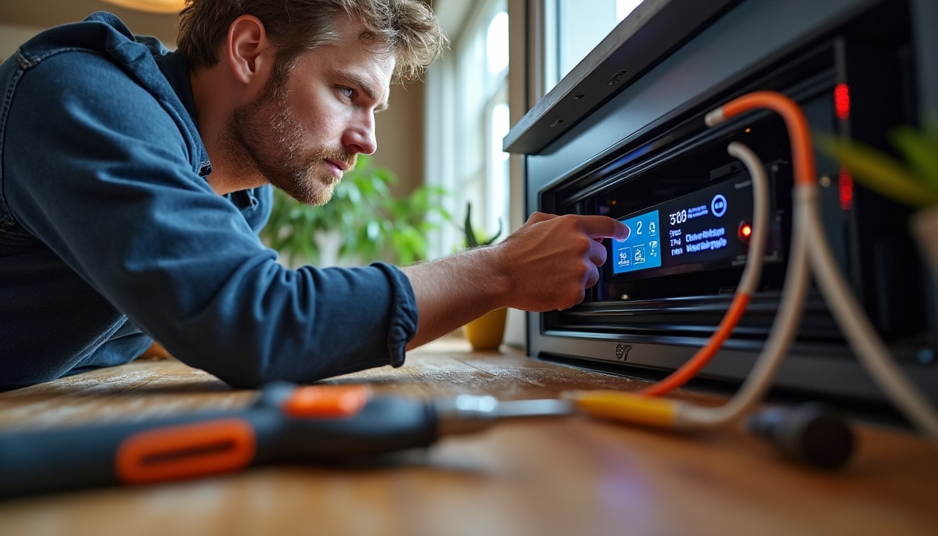 Alarme du pressostat sur poêle : causes, solutions et conseils