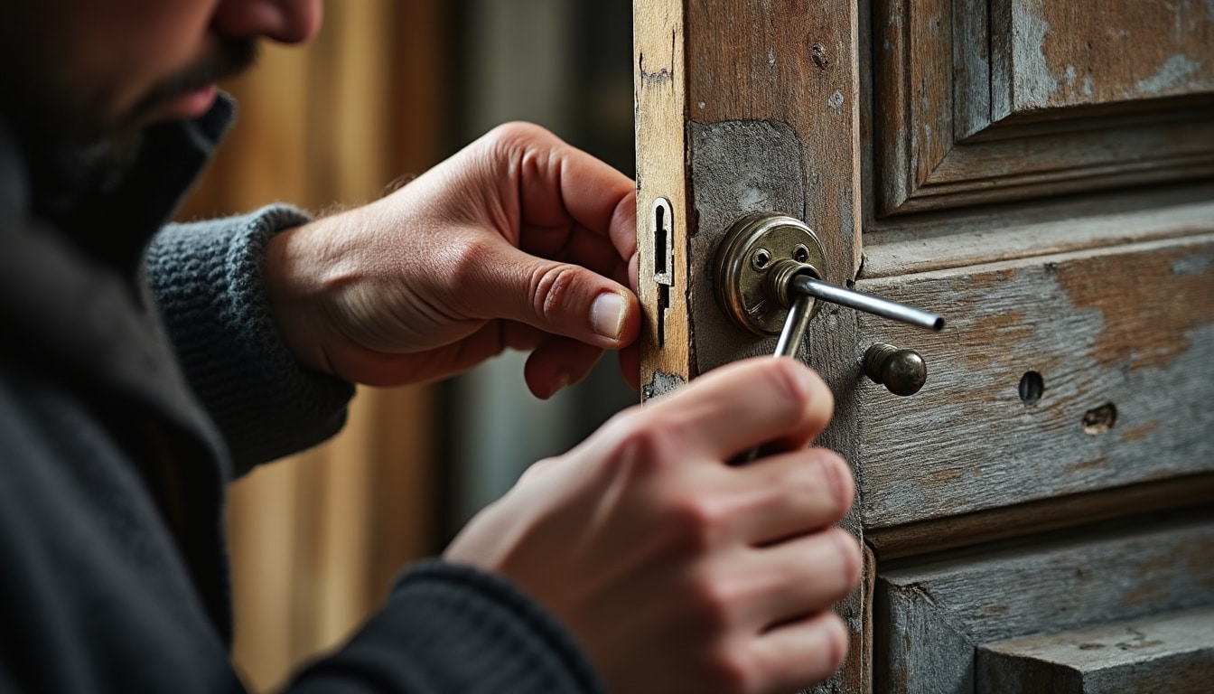 Comment démonter une serrure 3 points : guide pratique étape par étape