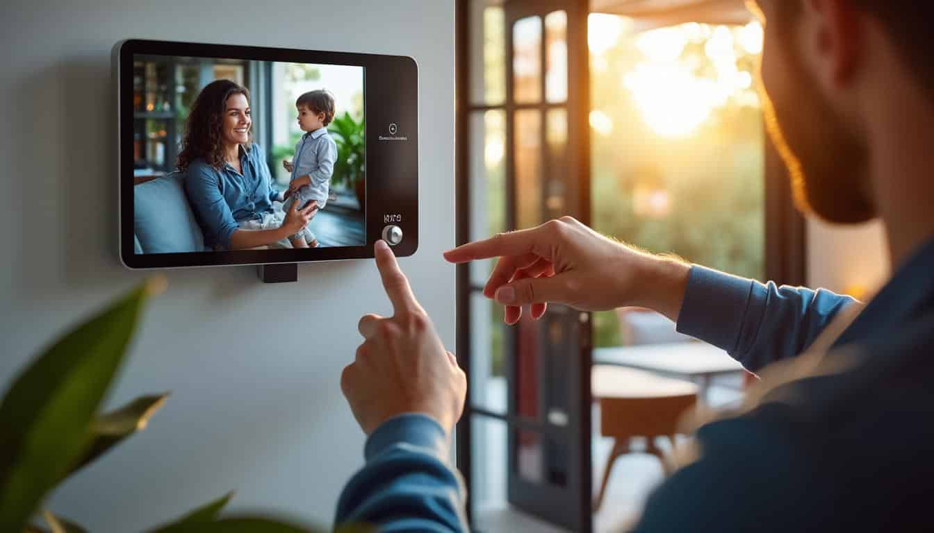 Illustration: Comprendre le fonctionnement et l’usage d’un visiophone sans fil à faible consommation en veille