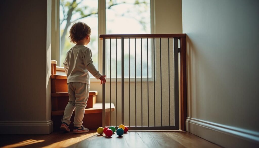 Sécurité des enfants : faut-il installer une grille de protection pour l’escalier ?