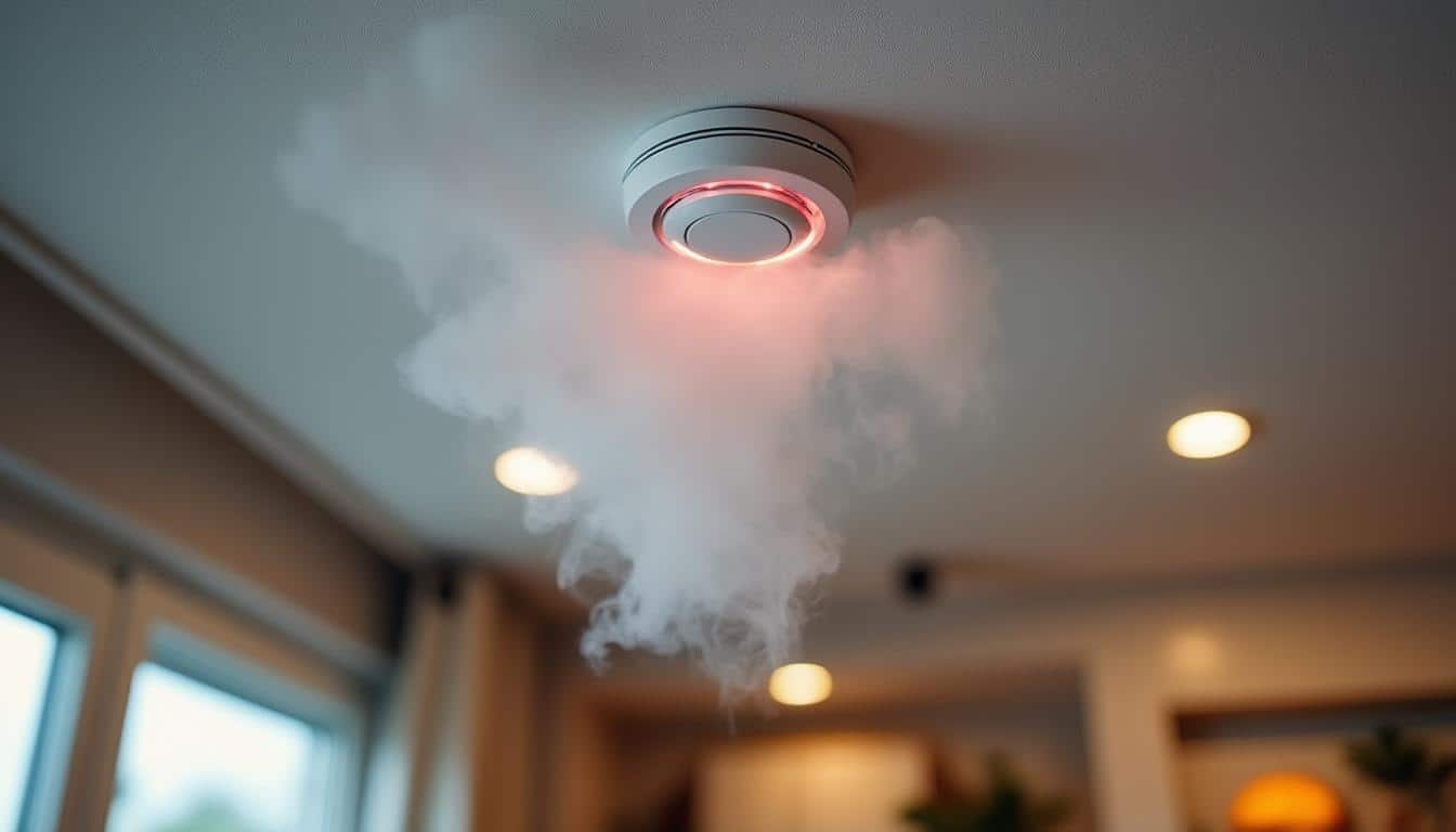Illustration: Comment fonctionne un détecteur de fumée et pourquoi il émet un bip ?