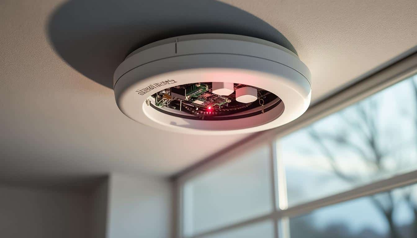 Illustration: Comment fonctionne un détecteur de fumée : mécanismes et composants essentiels