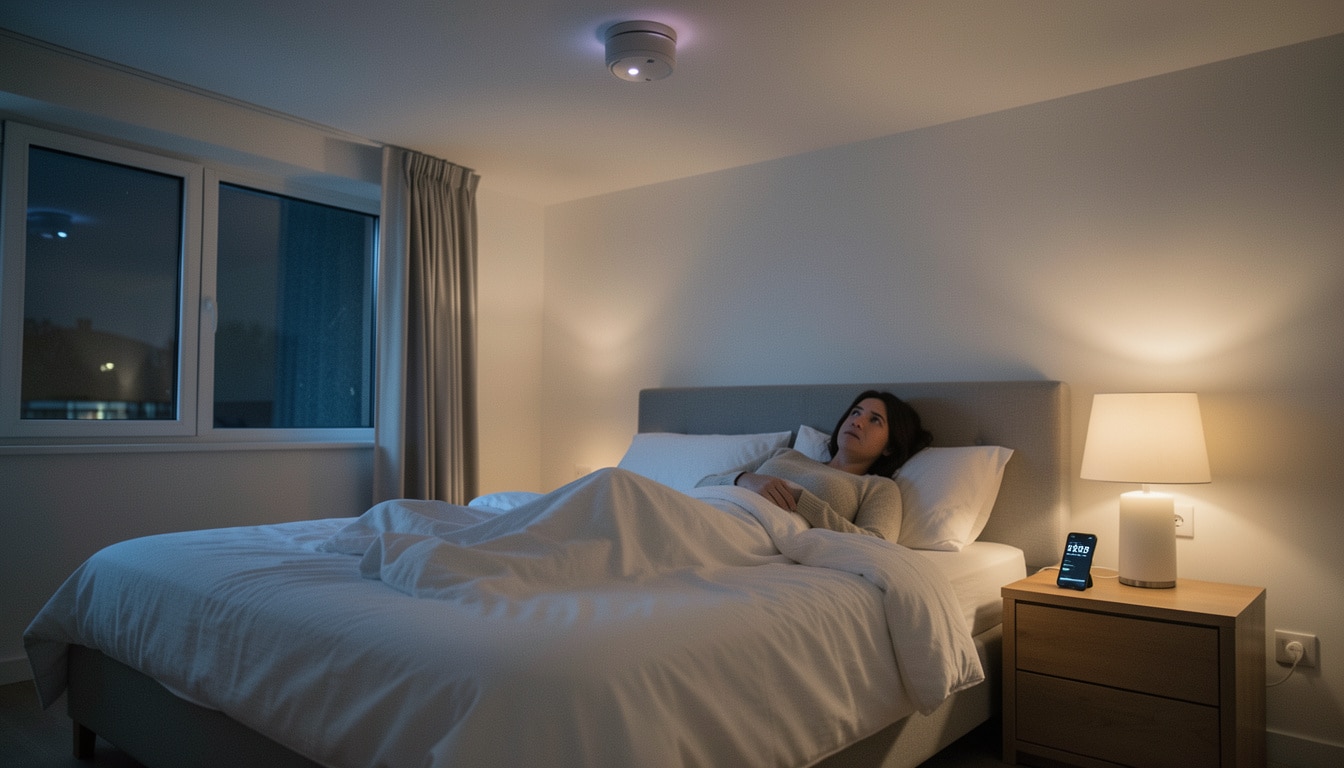 Détecteur de fumée qui sonne la nuit : que faire ?