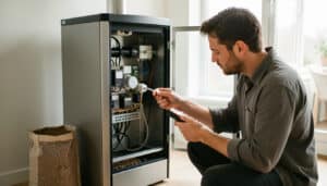 Poêle à granulés Cadel : résoudre un défaut de pressostat